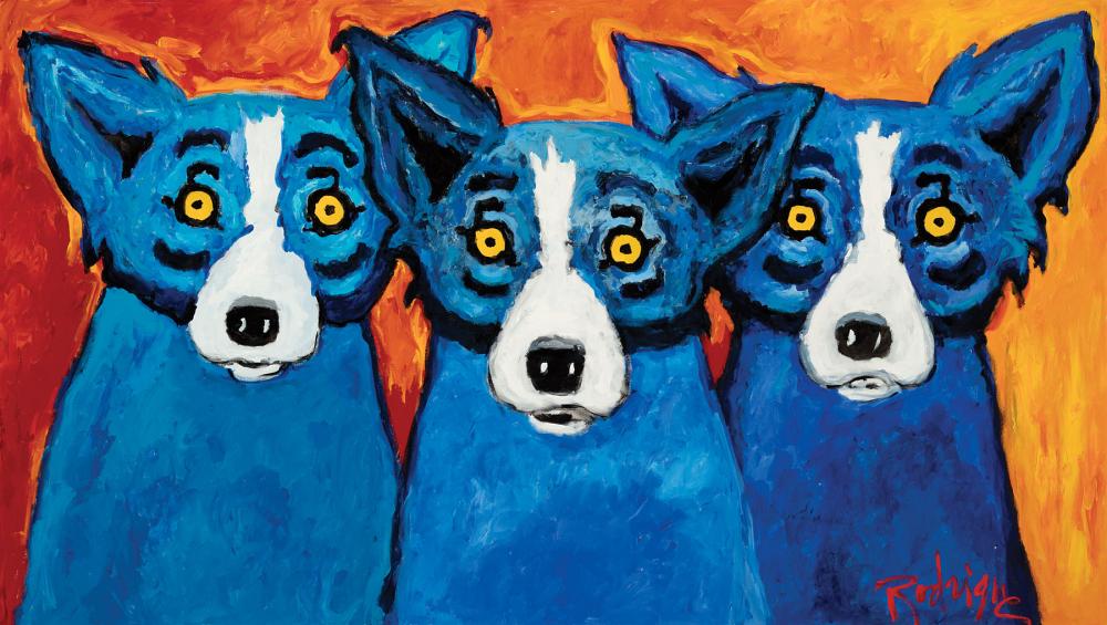 Appraisal: George Rodrigue American Louisiana - I Hear the Blues I