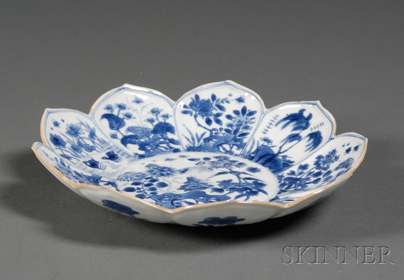 Appraisal: Porcelain Bowl China Kang Hsi period - shaped in the