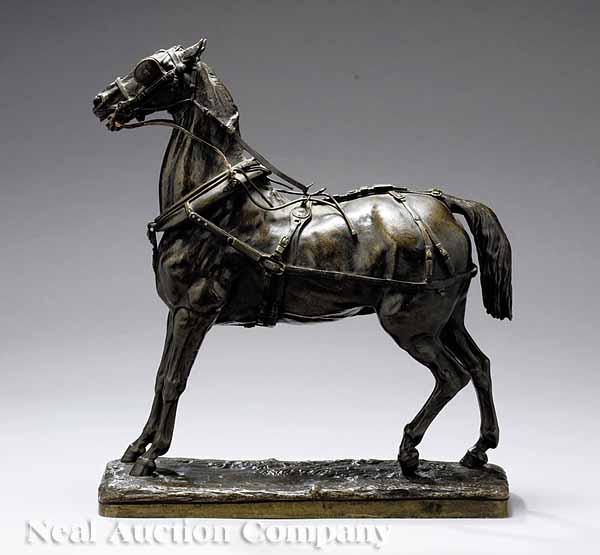 Appraisal: A Continental Bronze Figure of a Horse late th early