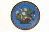 Appraisal: CLOISONNE PLATE - Large th C Japanese cloisonne plate Blue