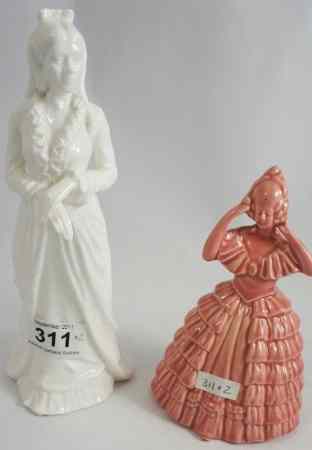 Appraisal: Royal Doulton Figure Clara Hamps HN undecorated in White Gloss