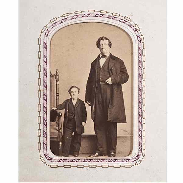 Appraisal: Tom Thumb's Personal Valet's CDV Album An album that was