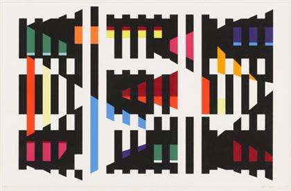 Appraisal: YAACOV AGAM israeli b UNTITLED Pencil signed and numbered in