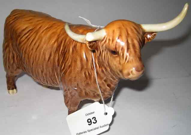 Appraisal: Beswick Highland Cow one horn broken