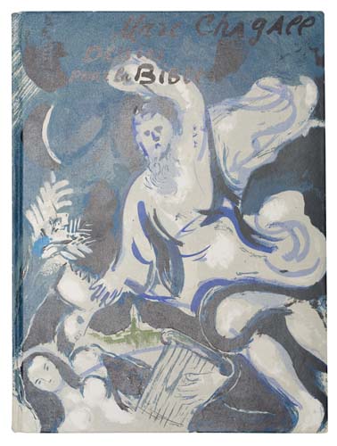 Appraisal: MARC CHAGALL Dessins pour la Bible Volume with complete text