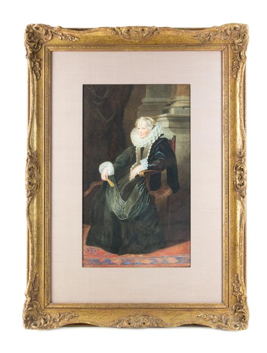 Appraisal: Sale Lot Charles Richard Bone British - Portrait of an