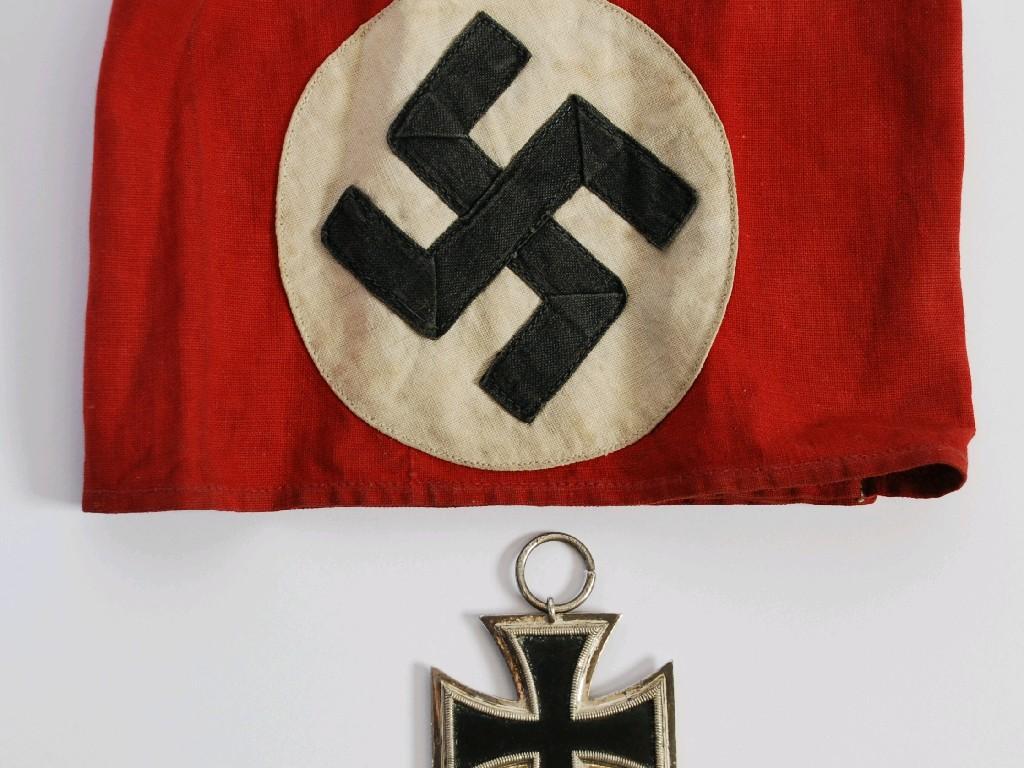 Appraisal: GERMAN IRON CROSS SECOND CLASS with ring suspension and a