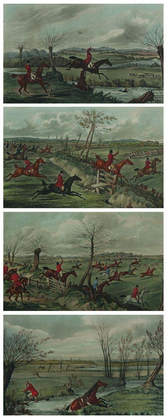 Appraisal: AFTER HENRY ALKEN British - Four Sporting Prints You Are