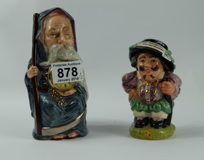 Appraisal: Royal Doulton Toby jugs Mansion house dwarf D and Old