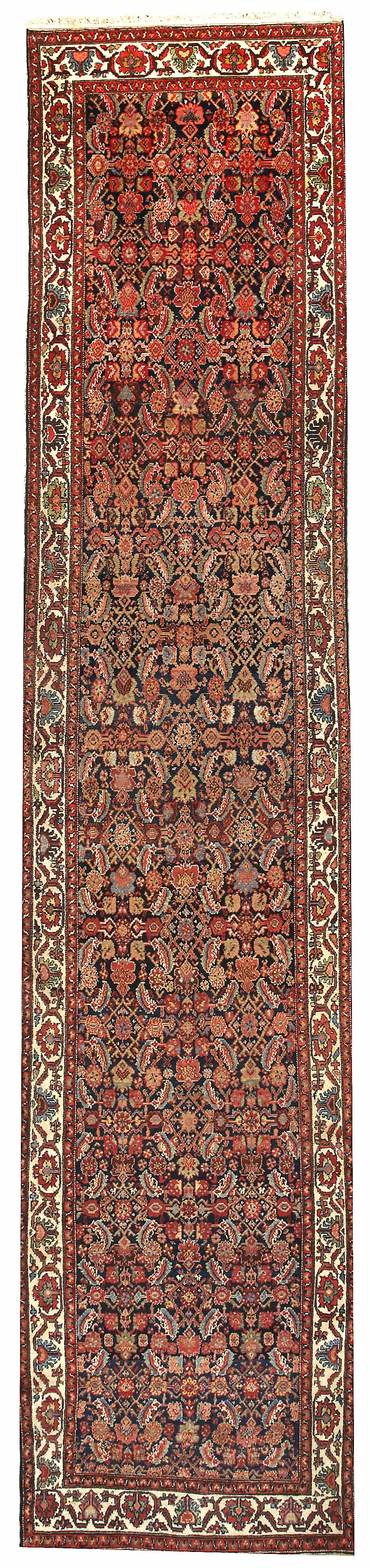 Appraisal: A Malayer runner Central Persiacirca size approximately ft in x