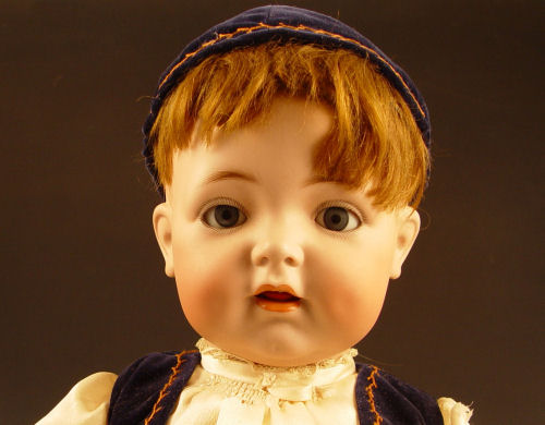 Appraisal: SIMON HALBIG FOR KAMMER REINHARDT BOY CHARACTER BISQUE HEAD DOLL