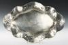 Appraisal: TRAY - Rare Art Nouveau hand hammered sterling serving tray