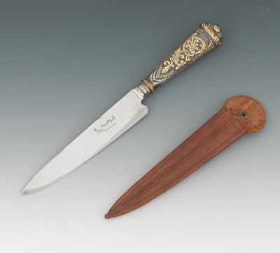 Appraisal: South American Gaucho Knife These knives were used by the