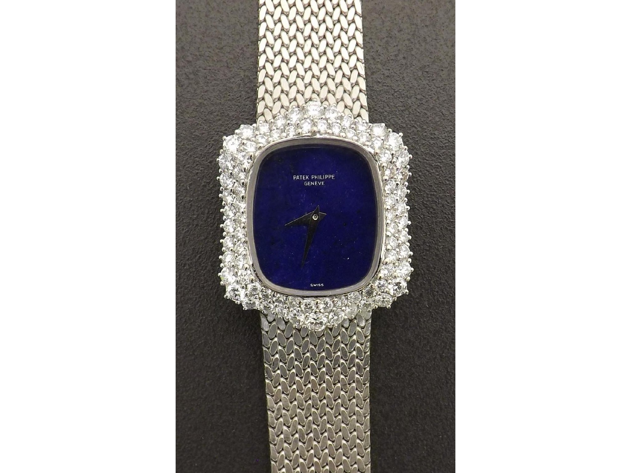 Appraisal: - -A Fine Patek Philippe ct white gold and diamond