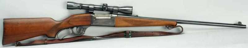 Appraisal: Savage Arms Lever Rifle Serial Caliber Savage Barrel length Weavers