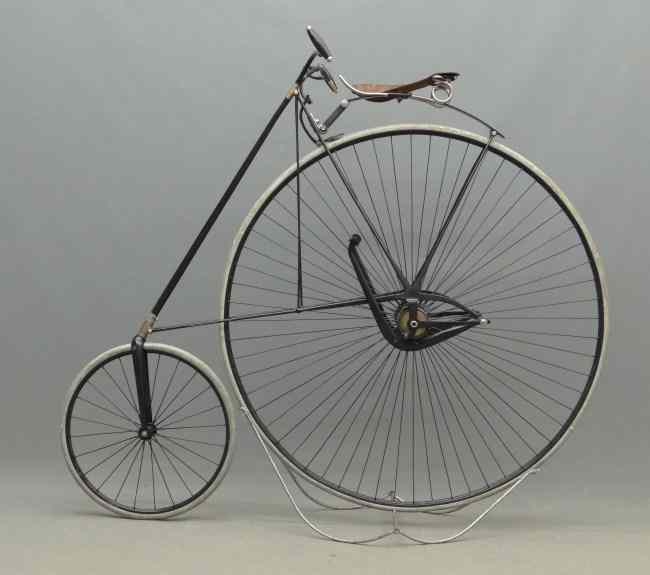 Appraisal: C Star highwheel bicycle Mfg by H B Smith Machine