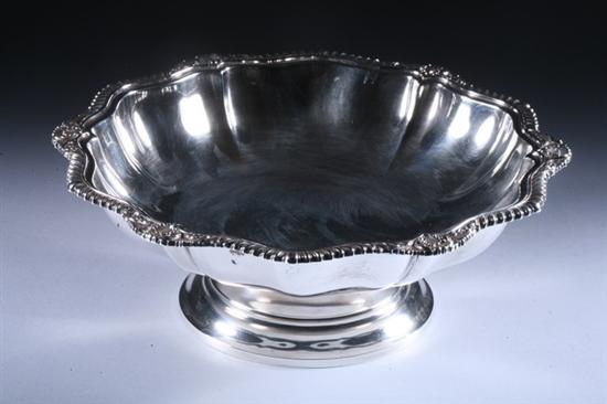 Appraisal: INTERNATIONAL STERLING SILVER CENTER BOWL mid- th century Lord Robert