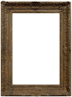 Appraisal: th century French style frame Louis revival gilt wood and