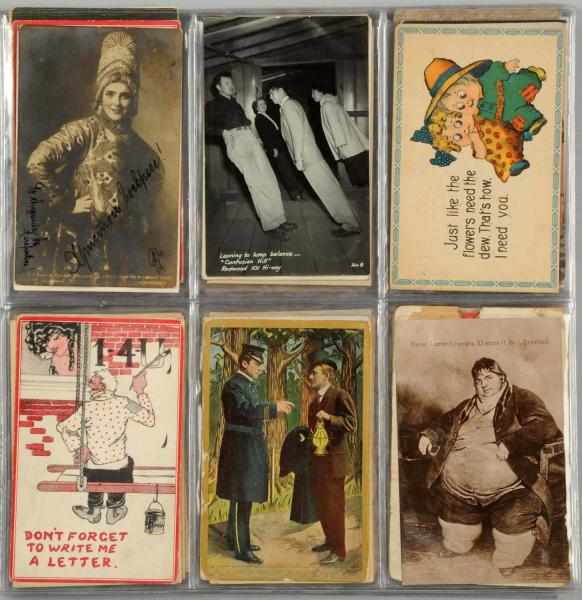 Appraisal: Lot of Approx Assorted Postcards Many are humorous and have