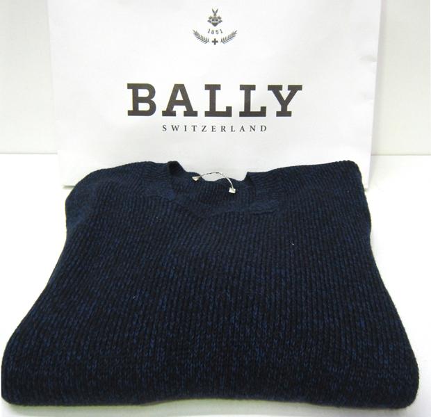 Appraisal: A MENS BALLY BLUE WOOL JUMPER NEW IN BAG ESTIMATED