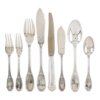 Appraisal: ASSEMBLED SET OF LAPPARRA STERLING SILVER FLATWARE Includes teaspoons luncheon