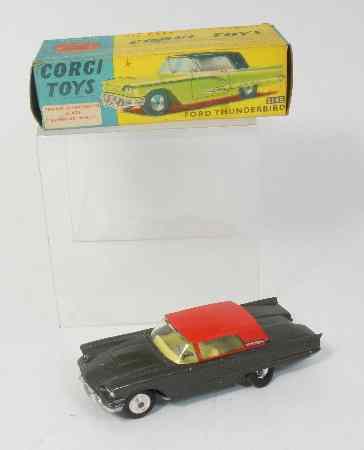 Appraisal: Corgi Toys Ford Thunderbird s in original box in good