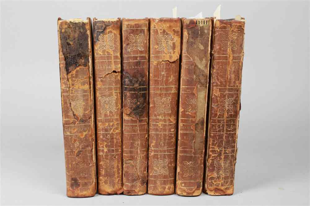 Appraisal: THE WORKS OF BENJAMIN FRANKLIN First Edition Philadelphia -Manning Vol