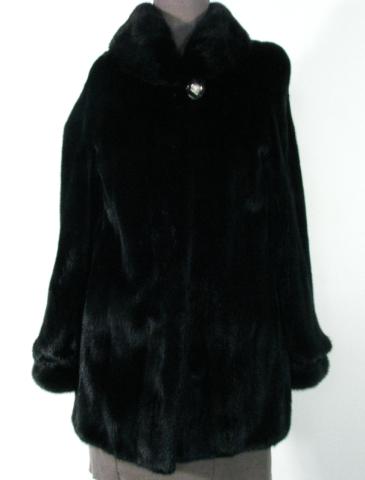 Appraisal: Ranch Female Mink Jacket Size Med Length Retail Price Stock