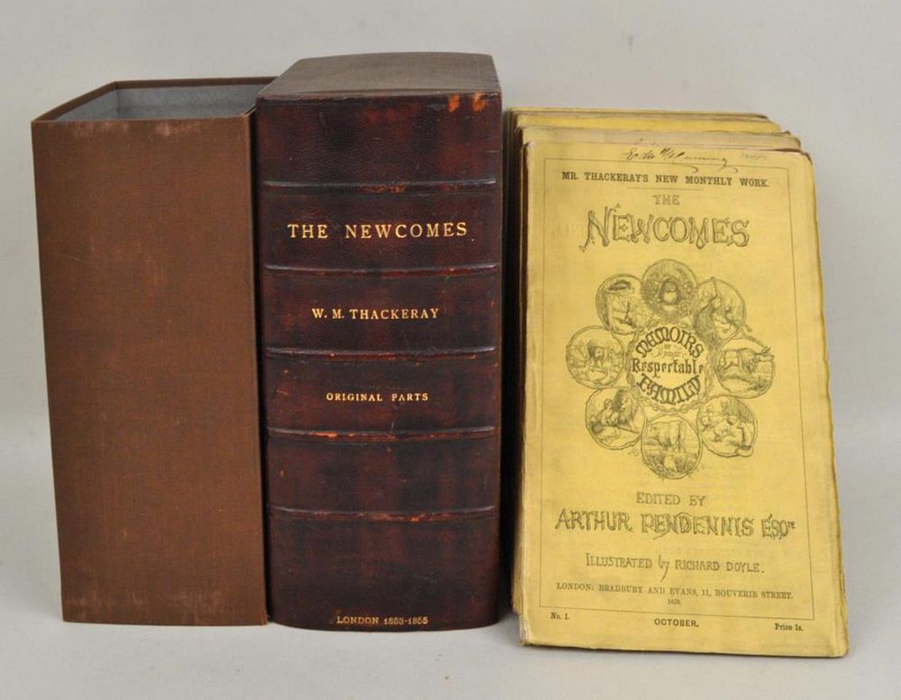 Appraisal: W M Thackeray The Newcomes in Original Parts illustrated by