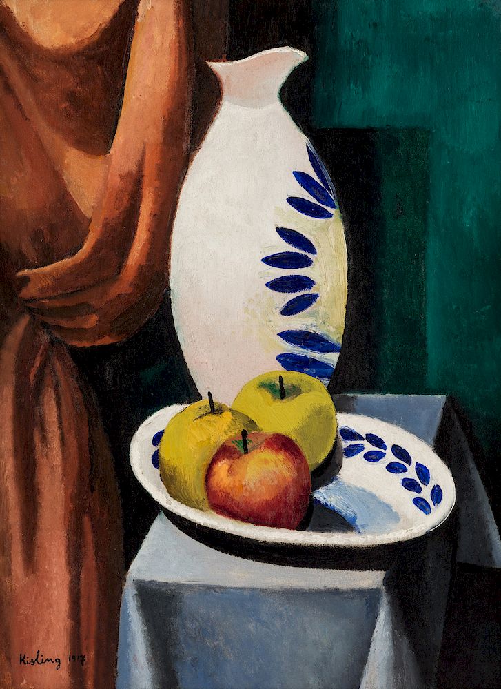 Appraisal: MOISE KISLING POLISH-FRENCH - MOISE KISLING POLISH-FRENCH - Nature morte