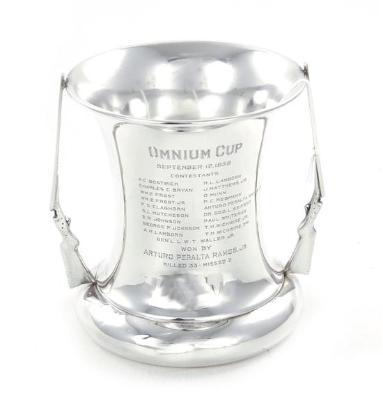 Appraisal: J E Caldwell Co sterling Philadelphia Gun Club Omnium Cup