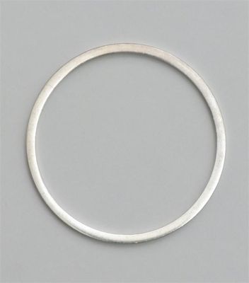 Appraisal: A Georg Jensen silver bangle model no simple band form