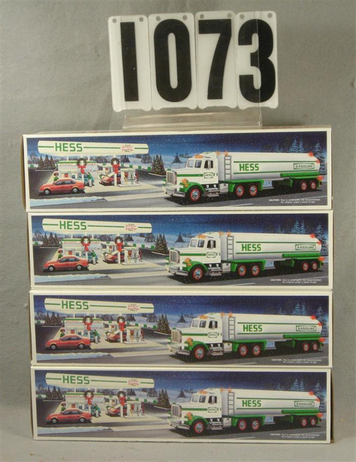 Appraisal: Box of Hess Vehicles all mint in the original boxes