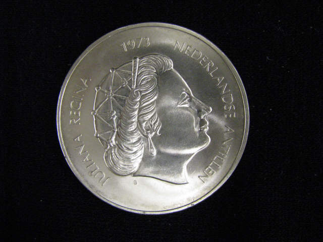 Appraisal: Netherlands Guilden Silver Coin UNC