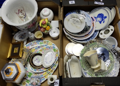 Appraisal: A collection of pottery glass ware to include Royal Albert