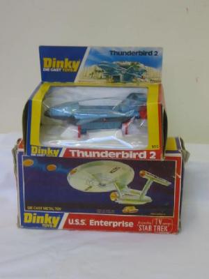 Appraisal: U S S Enterprise Thunderbird boxes AF