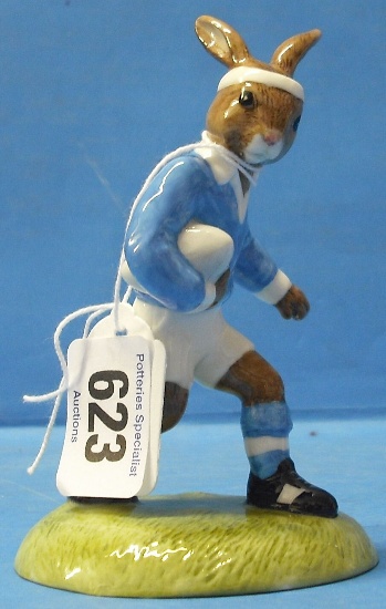 Appraisal: Royal Doulton Bunnykins Figure Rugby Player DB Limited edition Boxed