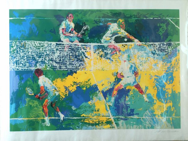 Appraisal: LeRoy Neiman American - Artist Proof serigraph Doubles Signed in