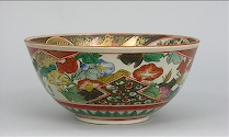 Appraisal: A Fine Kutani Bowl Japanese ca late th Century Very