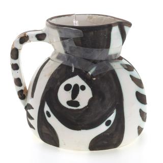 Appraisal: Edition Picasso Madoura Pitchet Tetes pitcher Edition Picasso Madoura Pitchet