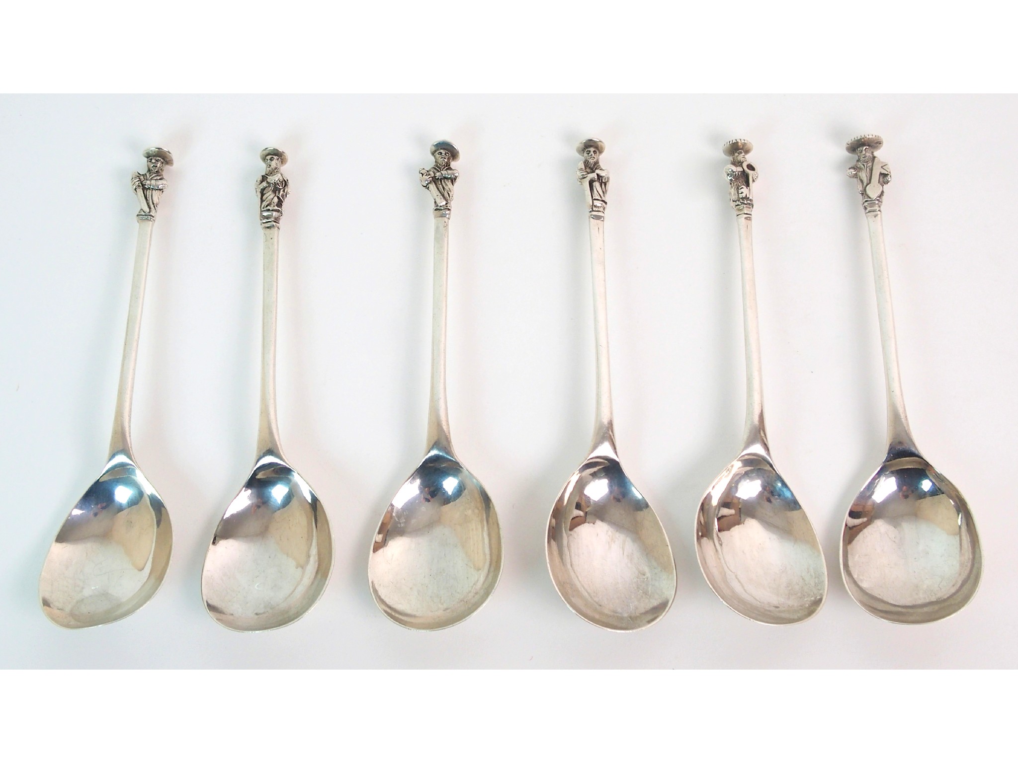 Appraisal: A set of six th Century silver spoonsby Thomas Chawner