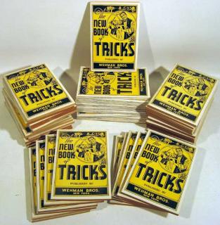 Appraisal: Pcs New Tricks NOS MAGIC BOOKS Wehman Bros New Old