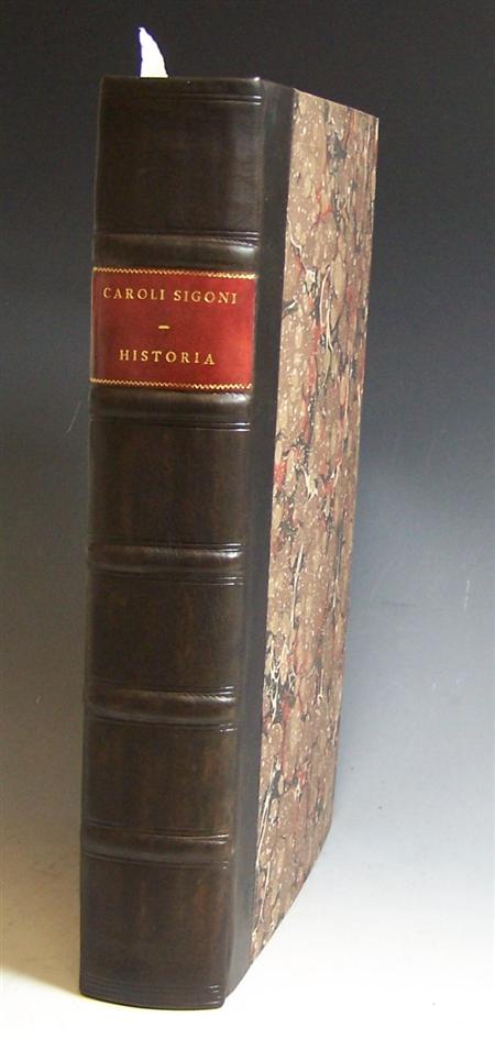 Appraisal: Sigonius Carolus Historiarum de occidentali imperio libri XX Hanover Typis