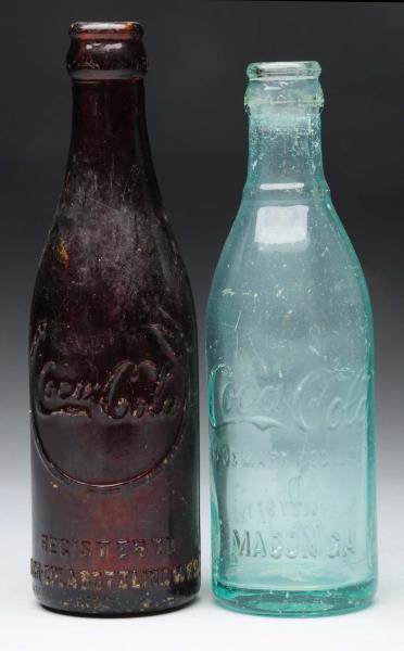 Appraisal: Lot Of Early Coca - Cola Glass Bottles One is