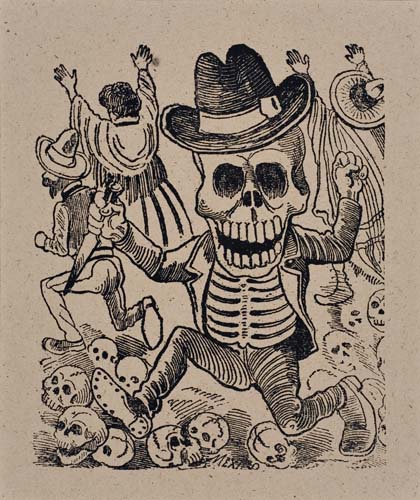 Appraisal: JOS GUADALUPE POSADA Originales Portfolio of engravings Printed by Editorial