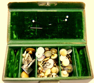 Appraisal: Quantity of mother of pearl and gilt metal studs and