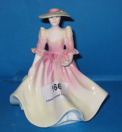 Appraisal: Coalport Miniature Figure Debutante