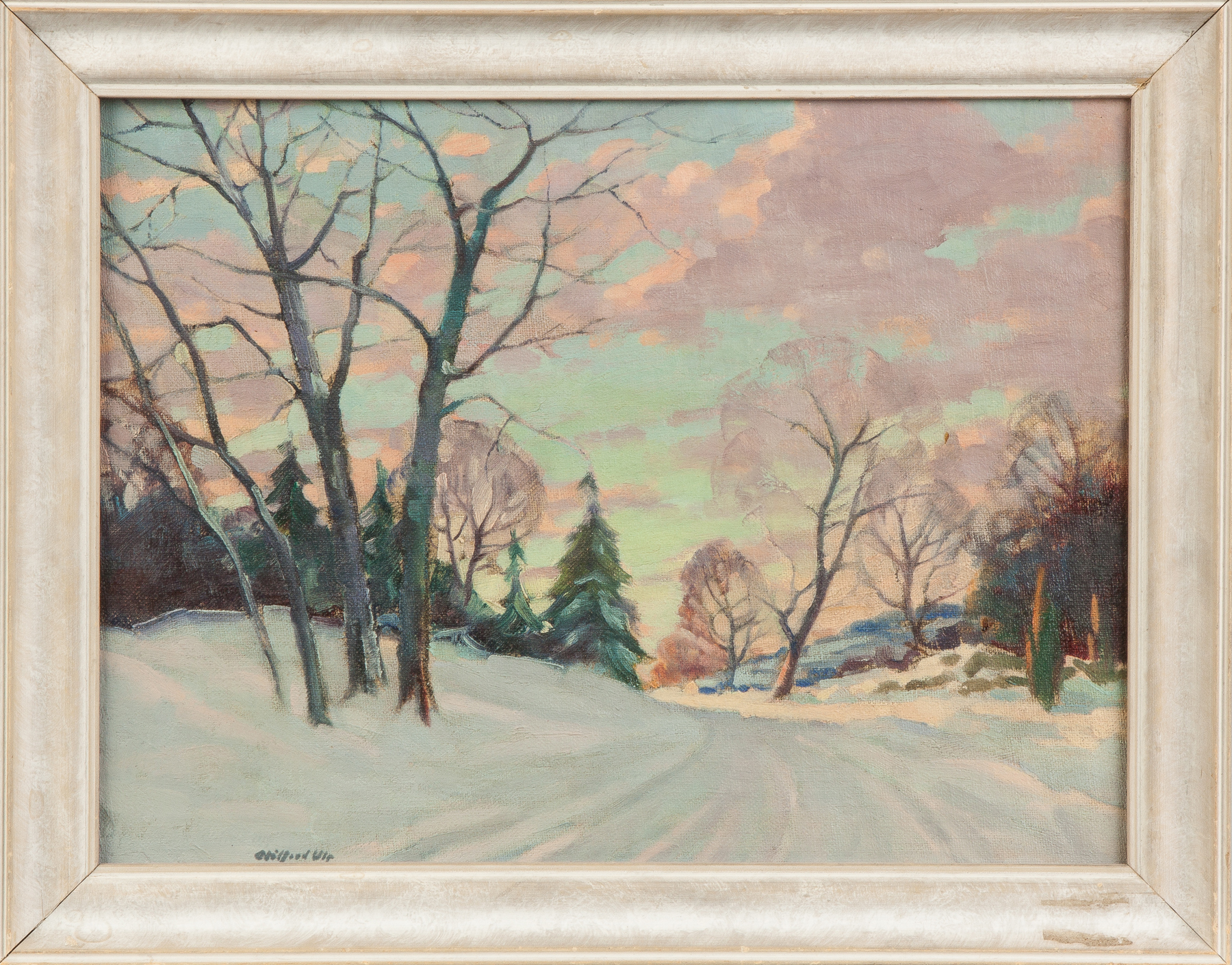 Appraisal: Clifford McCormick Ulp American - Winter Morning Sgn lower left