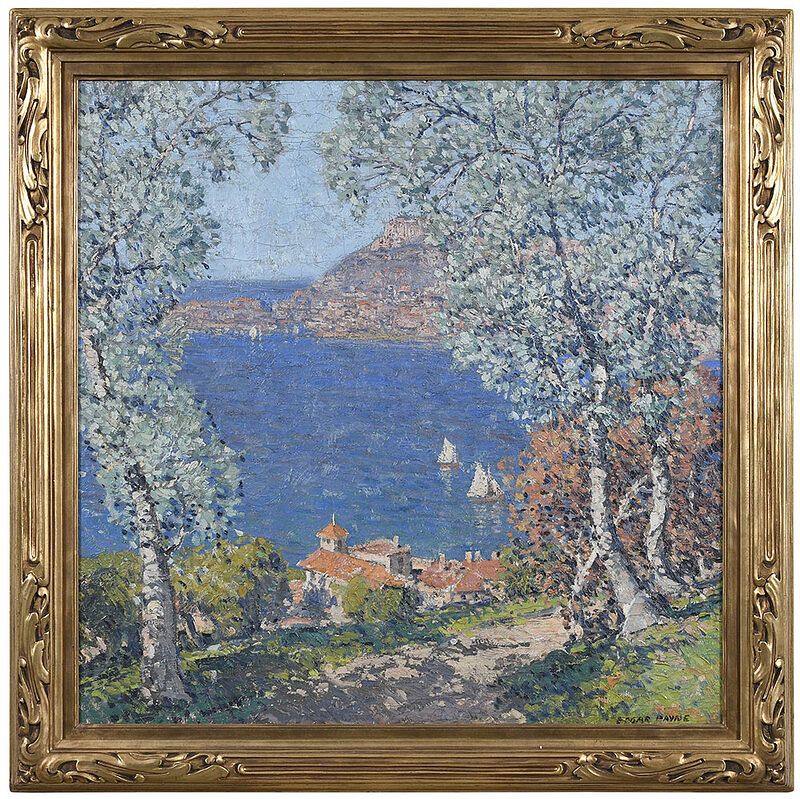 Appraisal: Edgar Alwin Payne American - The Riviera signed lower right