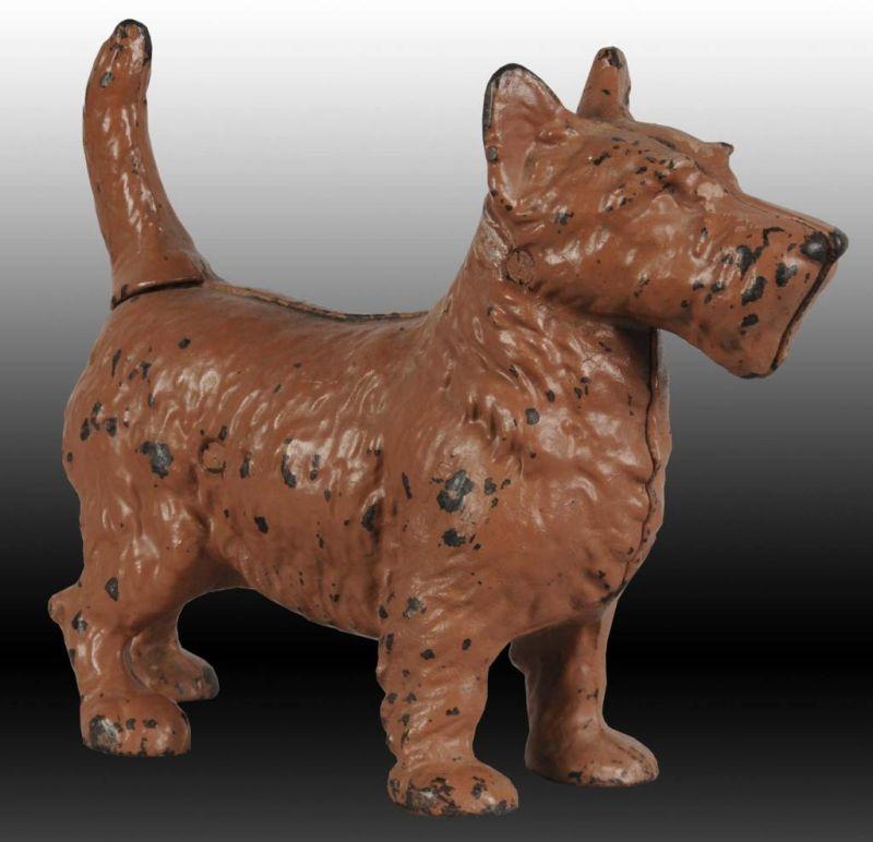 Appraisal: Lot of Dog Cast Iron Doorstops Description Each is full-figure